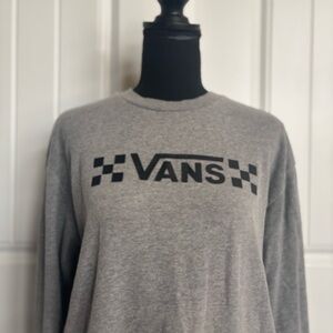 Vans Heather Gray Long Sleeve Tee